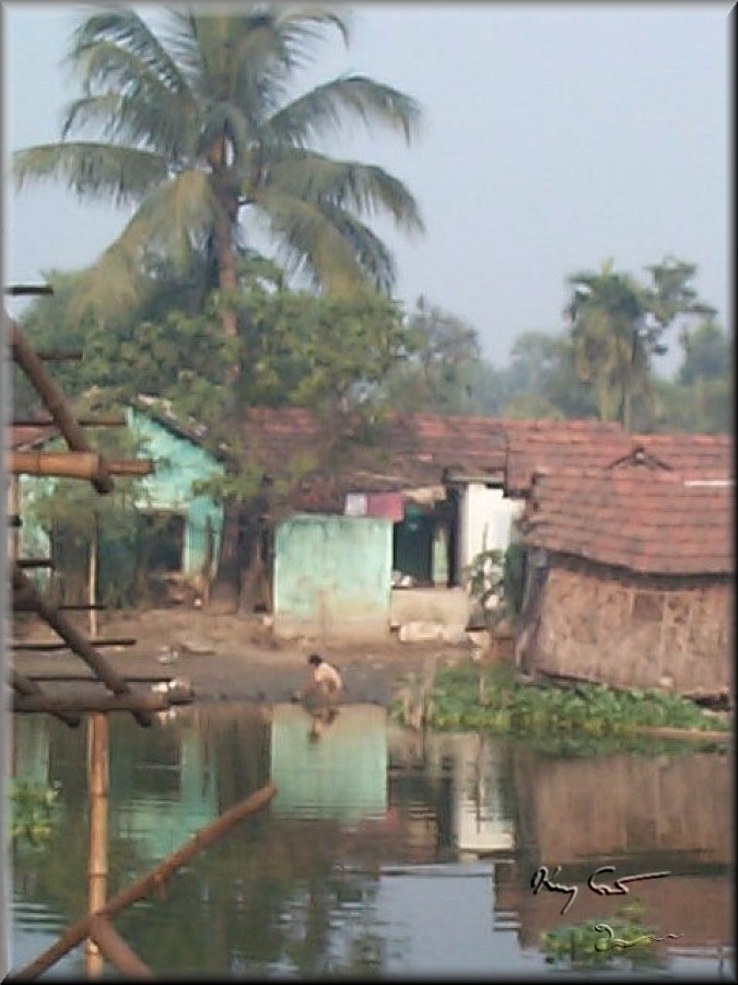 Doing the wash, india