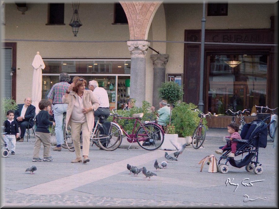 piazza del popolo, ravenna italy