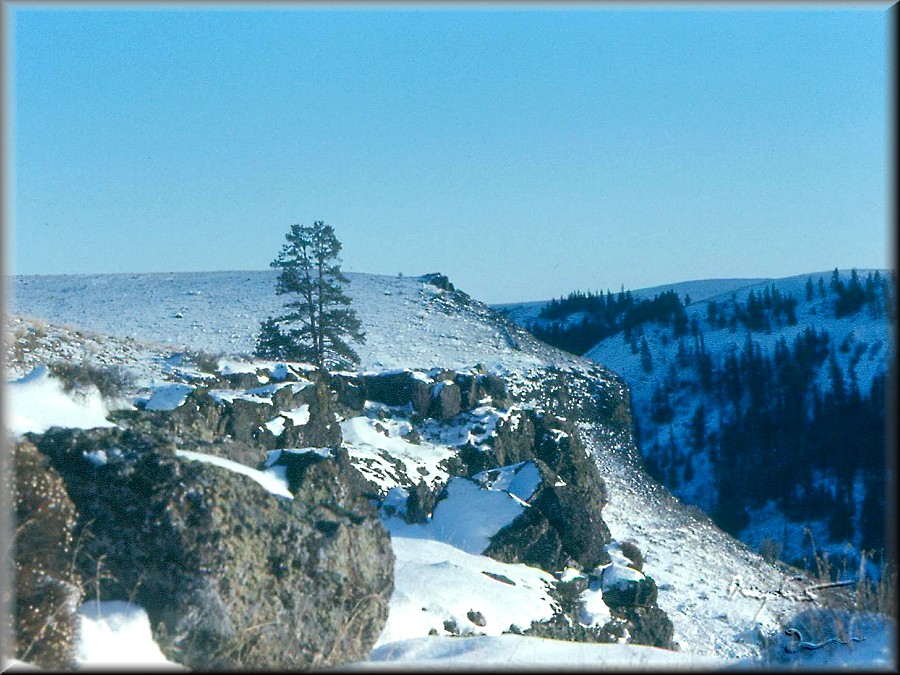 Yakima River Canyon east of Cle Elum